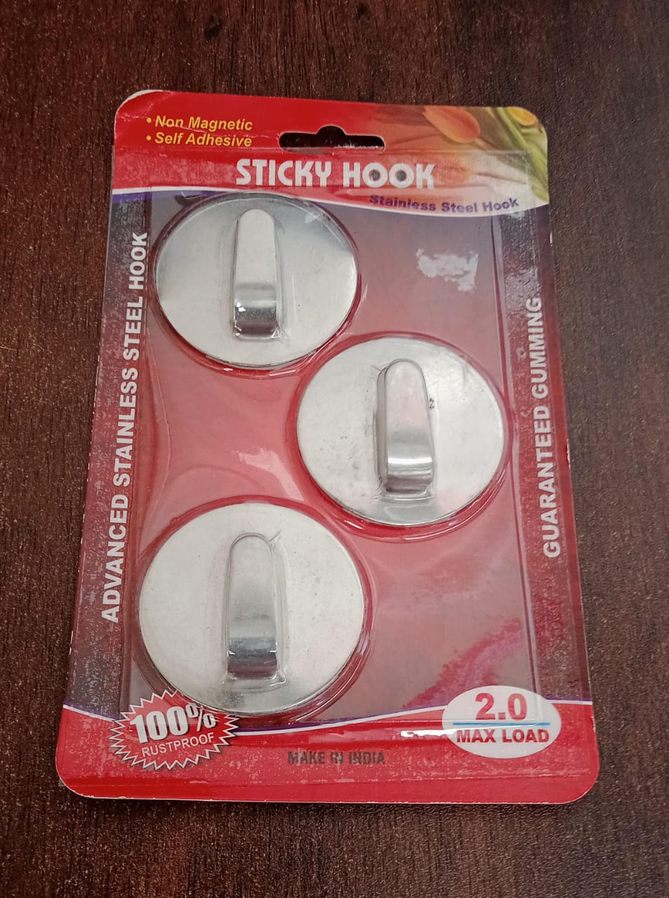 Self- Adhesive Hooks, Heavy Duty Wall Hooks Hangers Stainless Steel Waterproof Sticky Hooks for Hanging Robe Coat Towel Kitchen Bathroom and. Self- Adhesive Hooks, Heavy Duty Wall Hooks Hangers Stainless Steel Waterproof Sticky Hooks for Hanging Robe Coat Towel Kitchen Bathroom and.